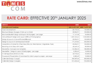 Times Com 2025 Rate Card